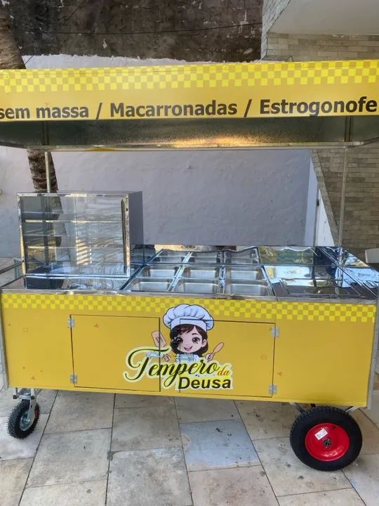 Carrinho de Lanches - Derijane - Foto 6