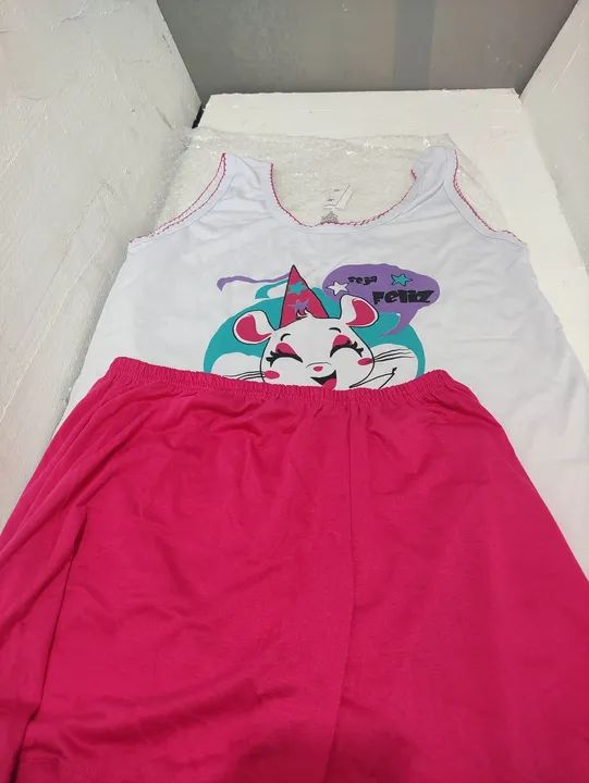Pijama feminino Regata  - Foto 3