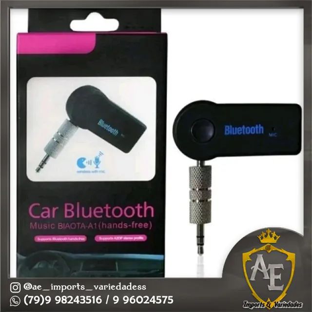 Adaptador bluetooth para som