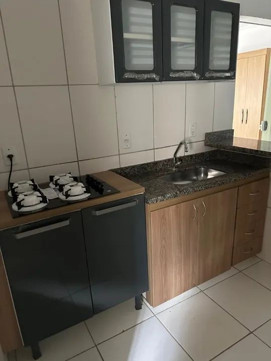 kitnet com armários  próximo ao buriti shopping - Foto 7