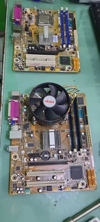 Placa mãe Intel e outras marcas  antiga funcionado  - Foto 4