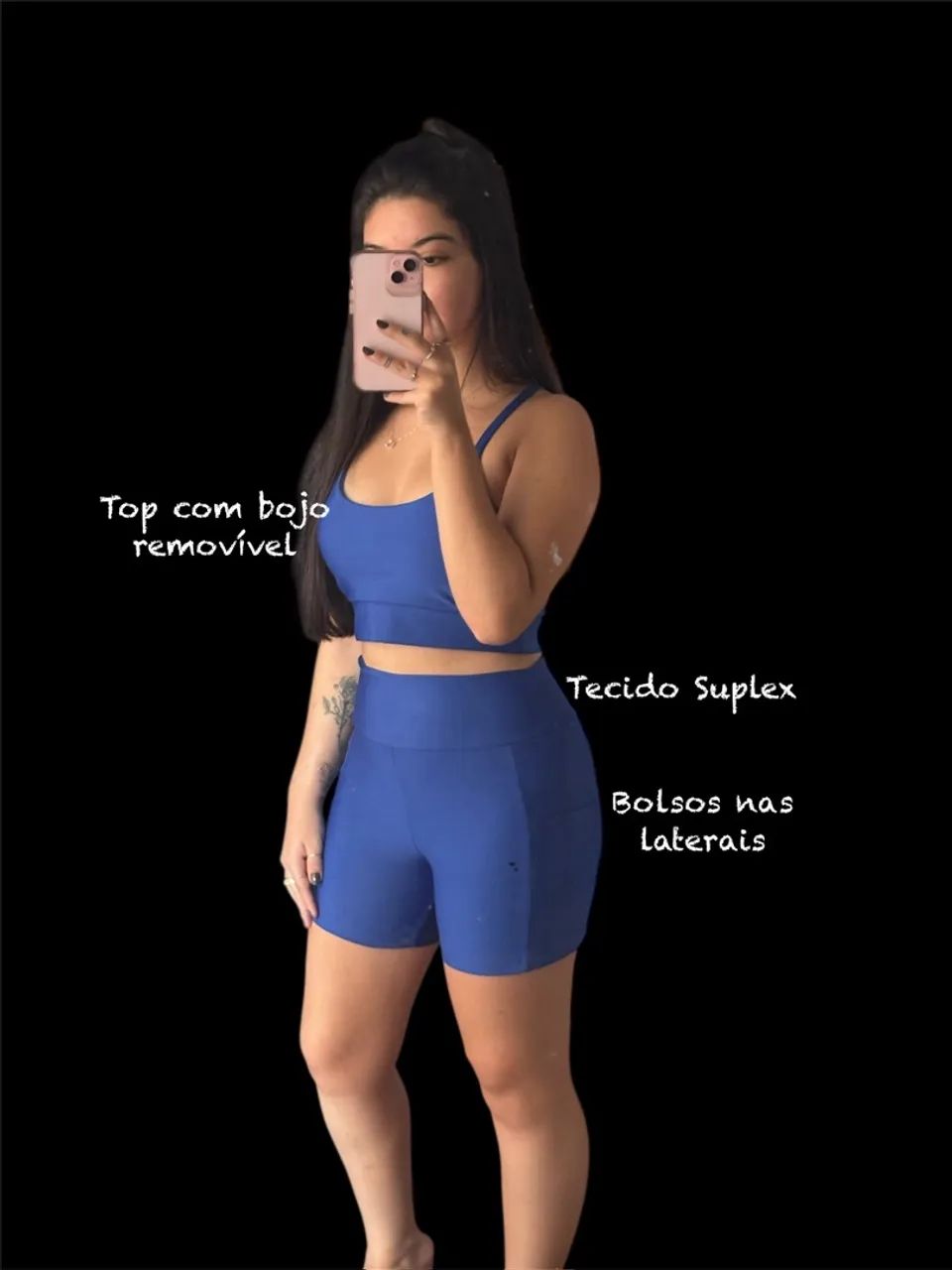 Conjunto Top e Shorts Suplex 