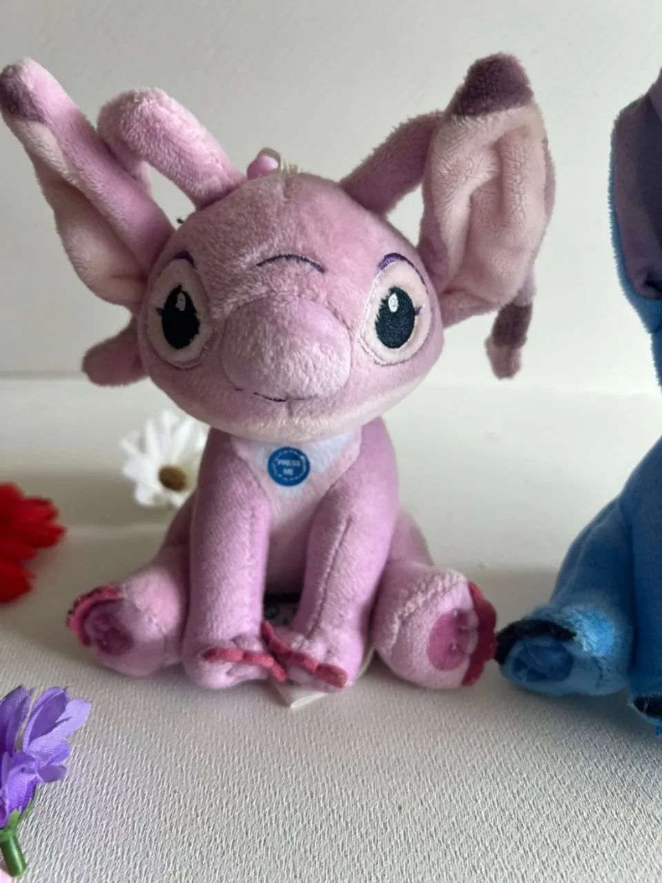 Stitch Lotinho os tres 16 cm eles falam em ingles - Foto 4