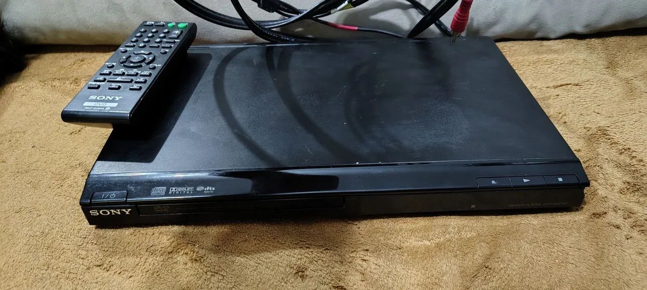DVD Player Sony funcionando 110v a 220v - Foto 4