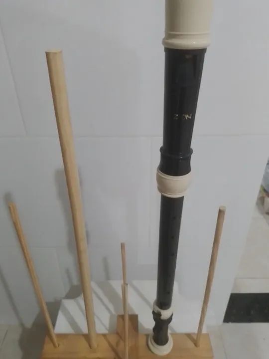 Flauta doce tenor - digitação barroca - Foto 2