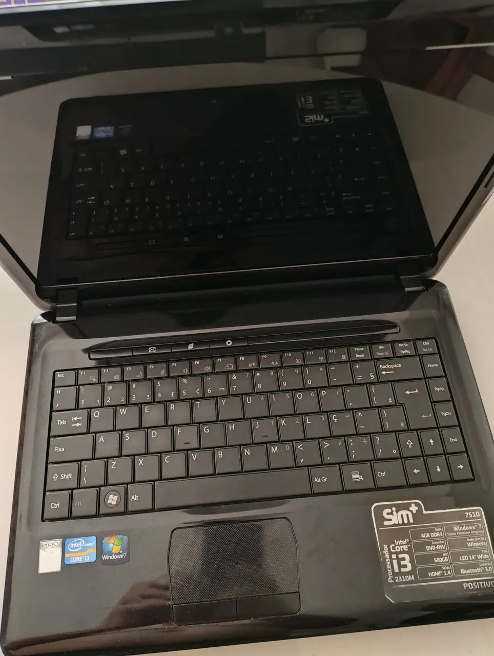 Notebook Positivo Sim+ 7510 Core i3
