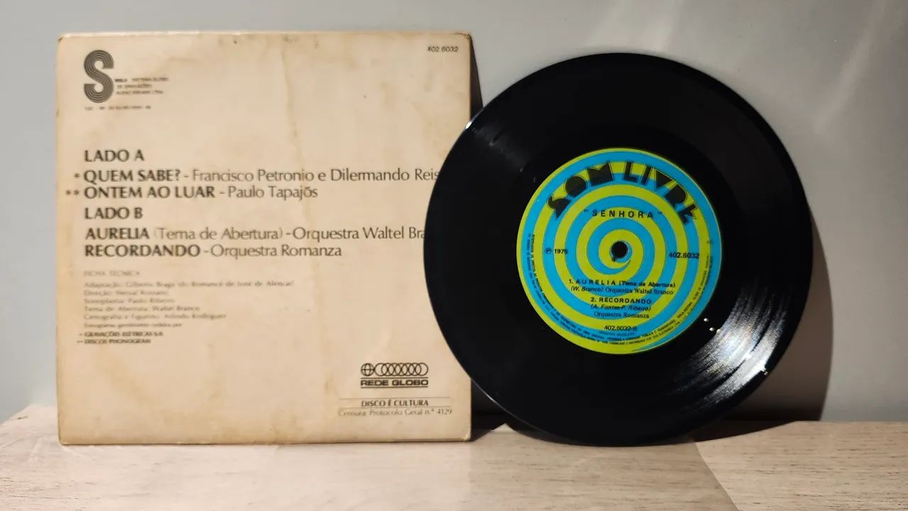 Novela Senhora 1975 - Disco de vinil - LP - Foto 4