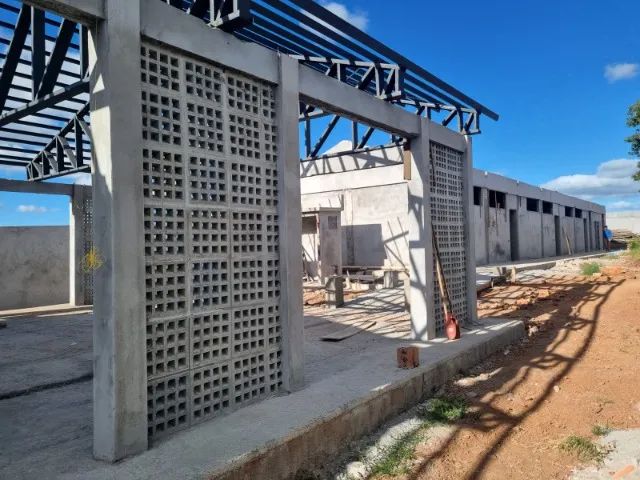 cobogó ou elemento vazado anti-chuva 16 furos