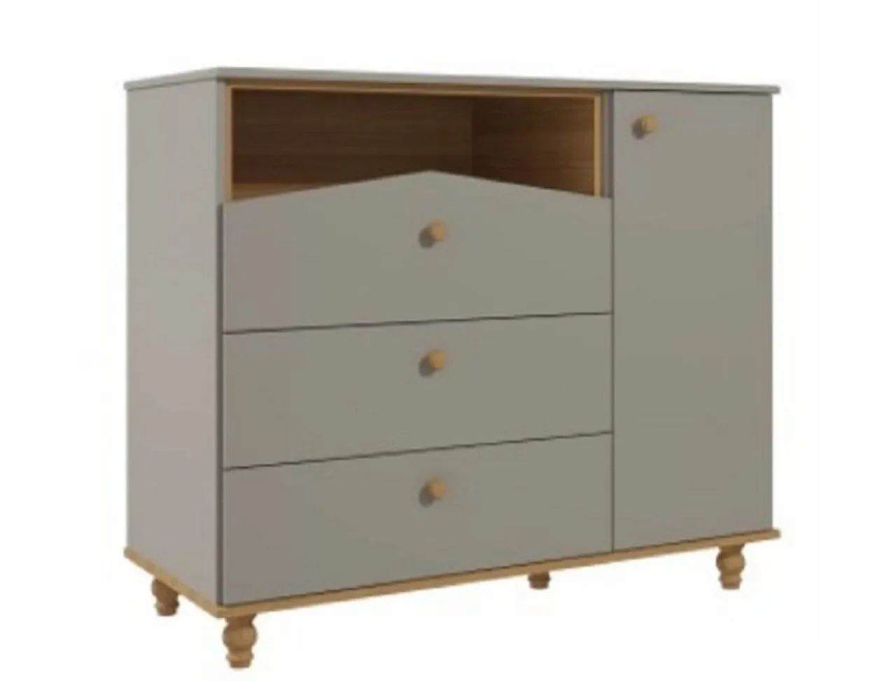 Vendo Berço  100% MDF com Pés de Madeira + Colchão Semi-Novos - Foto 2