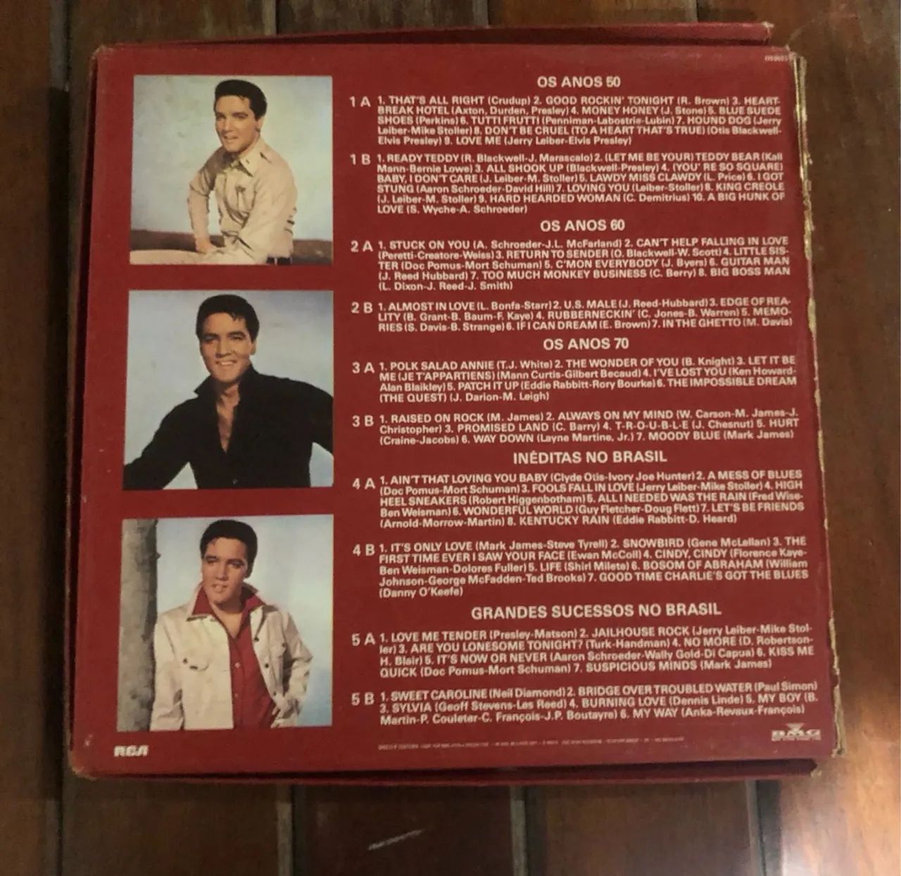 Coletânea Elvis Presley 1989 - 5 LPs - Foto 2