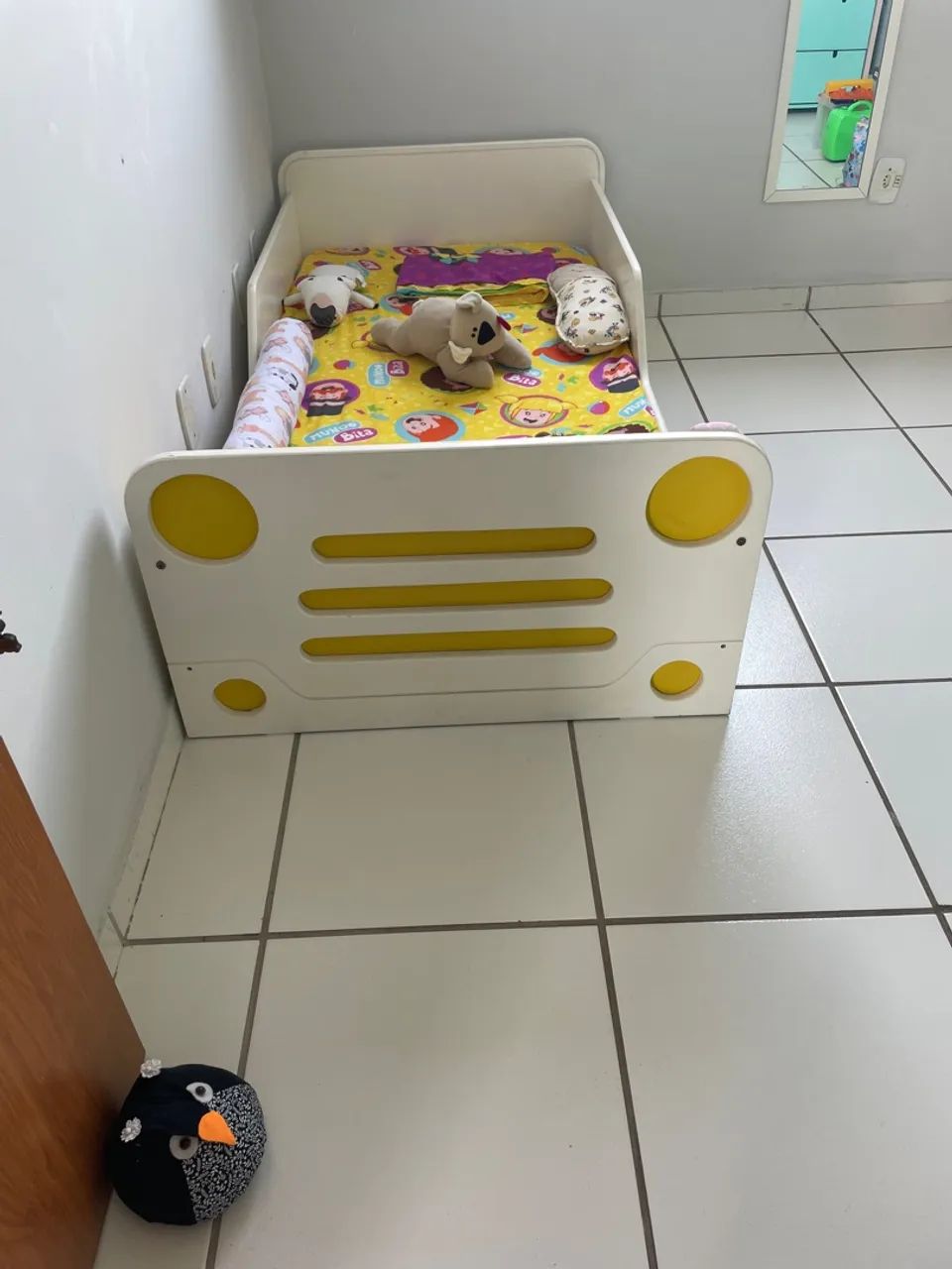 Cama Beep Tok Stok + colchão Ortobom - Foto 4