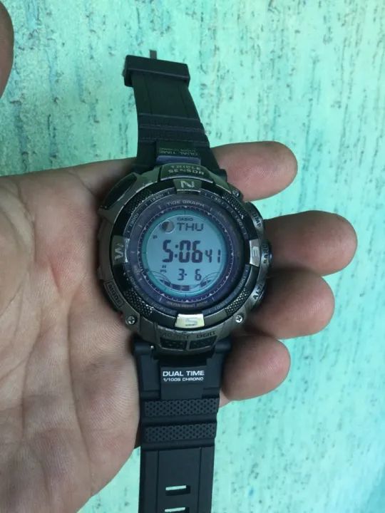 Relógio Casio Pro Trek - PRG-130T - Foto 3