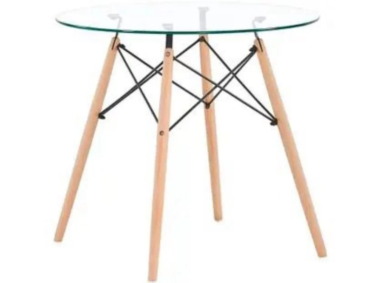 Mesa vidro redonda 90cm nova original  - Foto 2