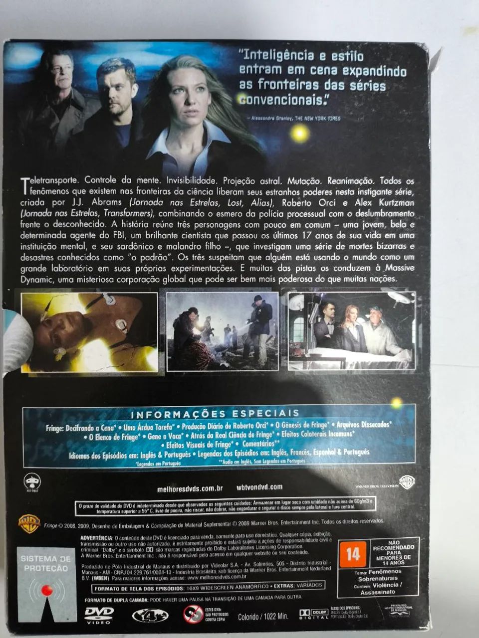 Fringe - A Primeira Temporada Completa em DVD - Foto 2