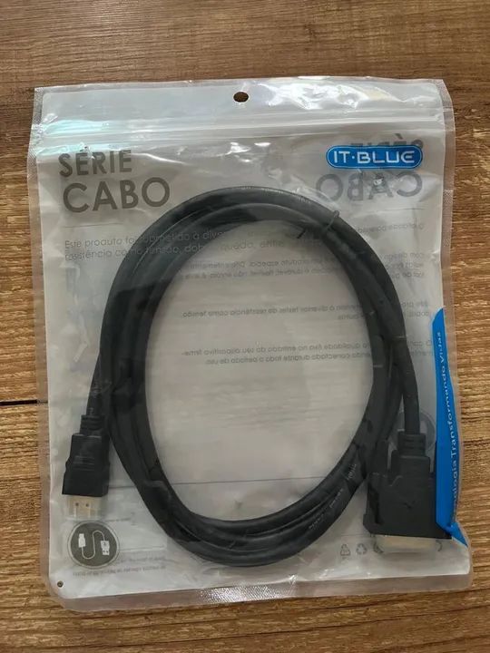 Cabo HDMI para DVI-D - Novo - Foto 3