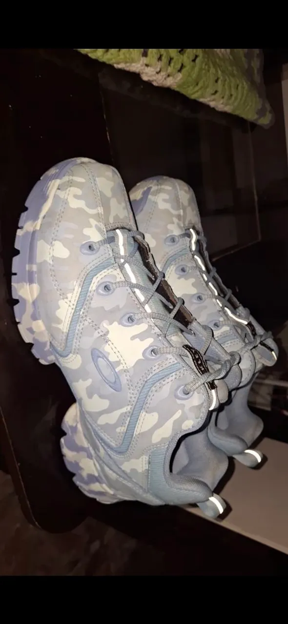 Oakley Flak 365 II Camo - Aqua Blue