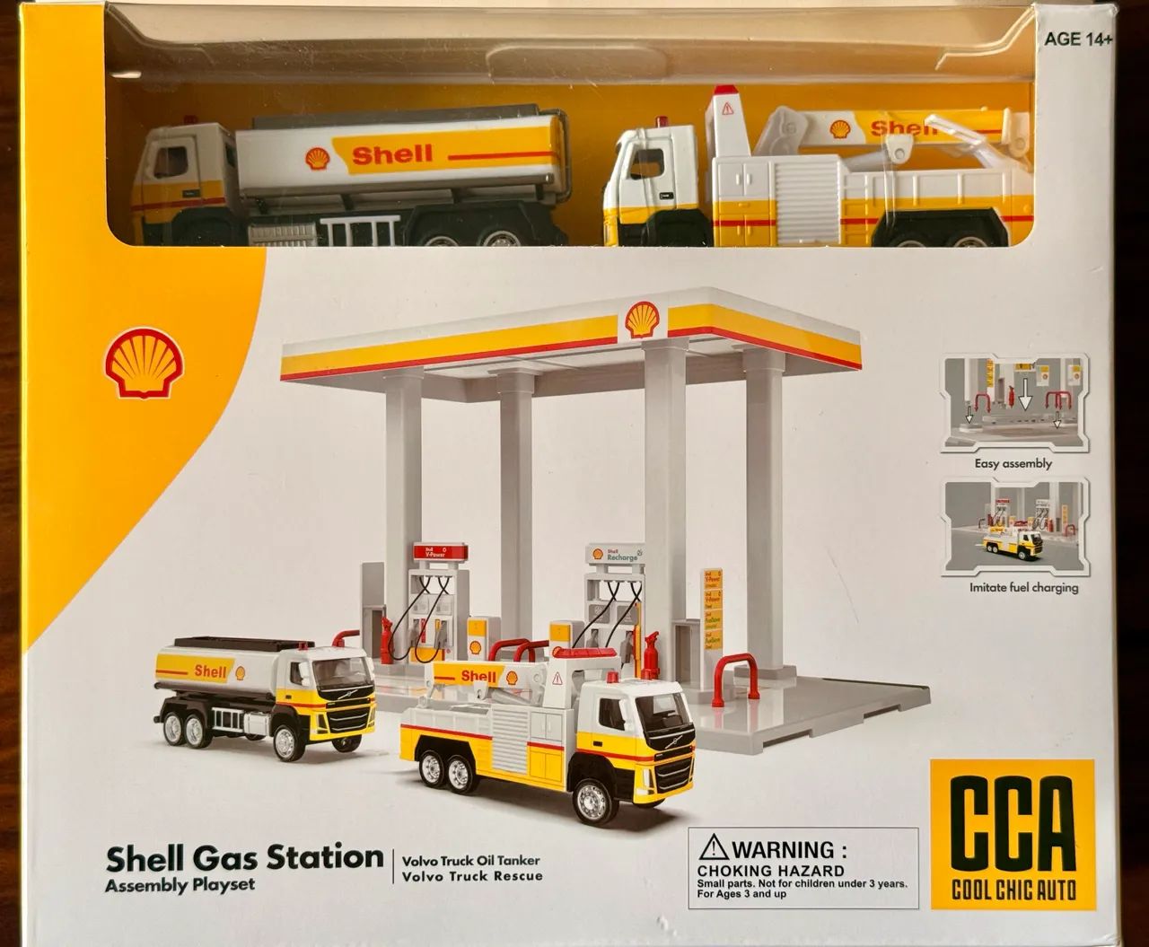 Shell Gas Station Playset - Trailers e carrinhos comerciais - Anchieta ...