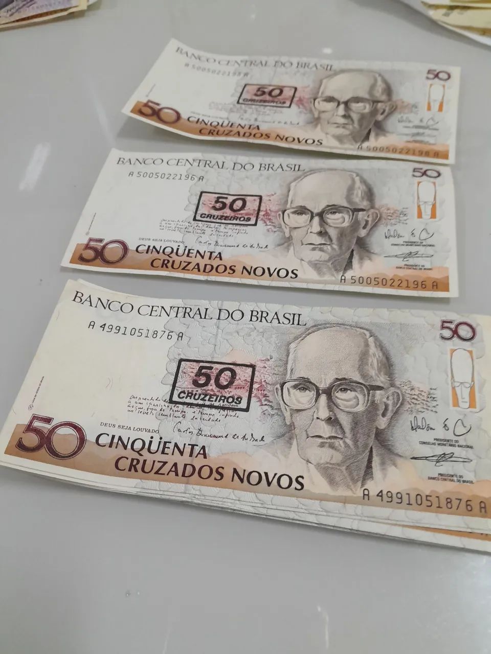 50 Cruzeiros Novos - Brasil