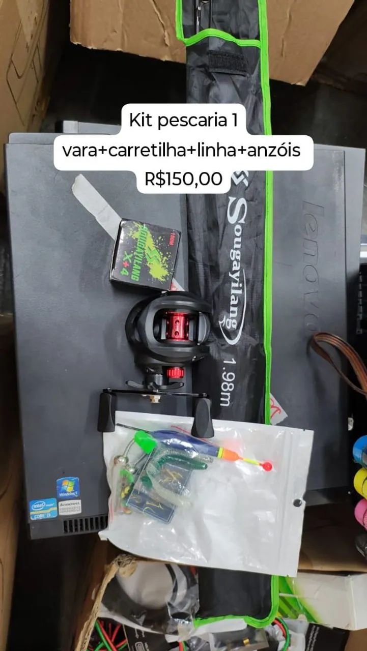 Kit de Pesca Completo Sougayilang 1.98m