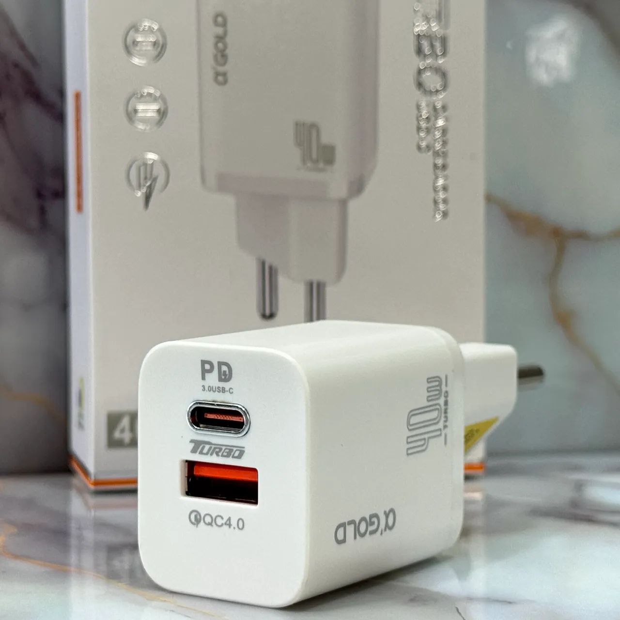 Fonte carregador turbo 40W