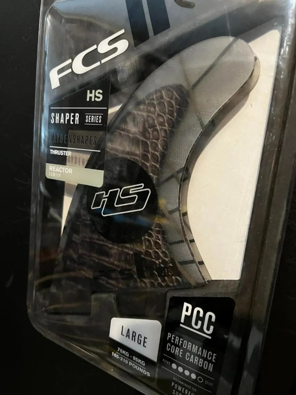 Back Friday Quilhas Fcs 2 Hs Hayden Shapes Pc Carbono Grande Large - Foto 3