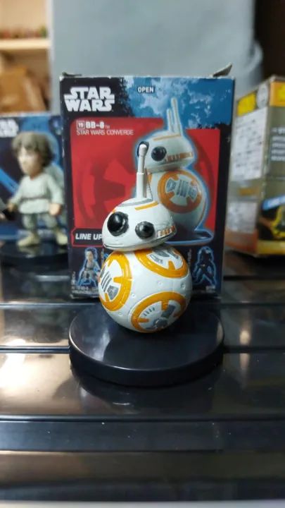 3 Miniaturas Star Wars Bandai - Luke Skywalker, Stormtrooper e BB8 - Foto 4