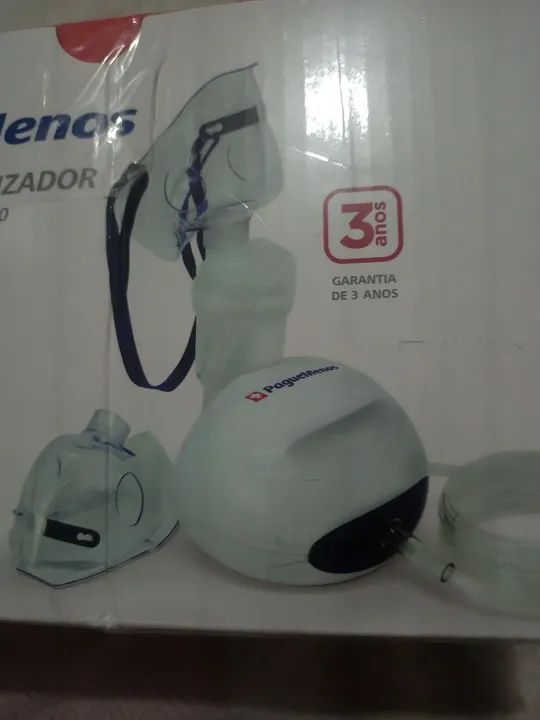 Inalador Compressor Pague Menos NB120 - Novo - Foto 2