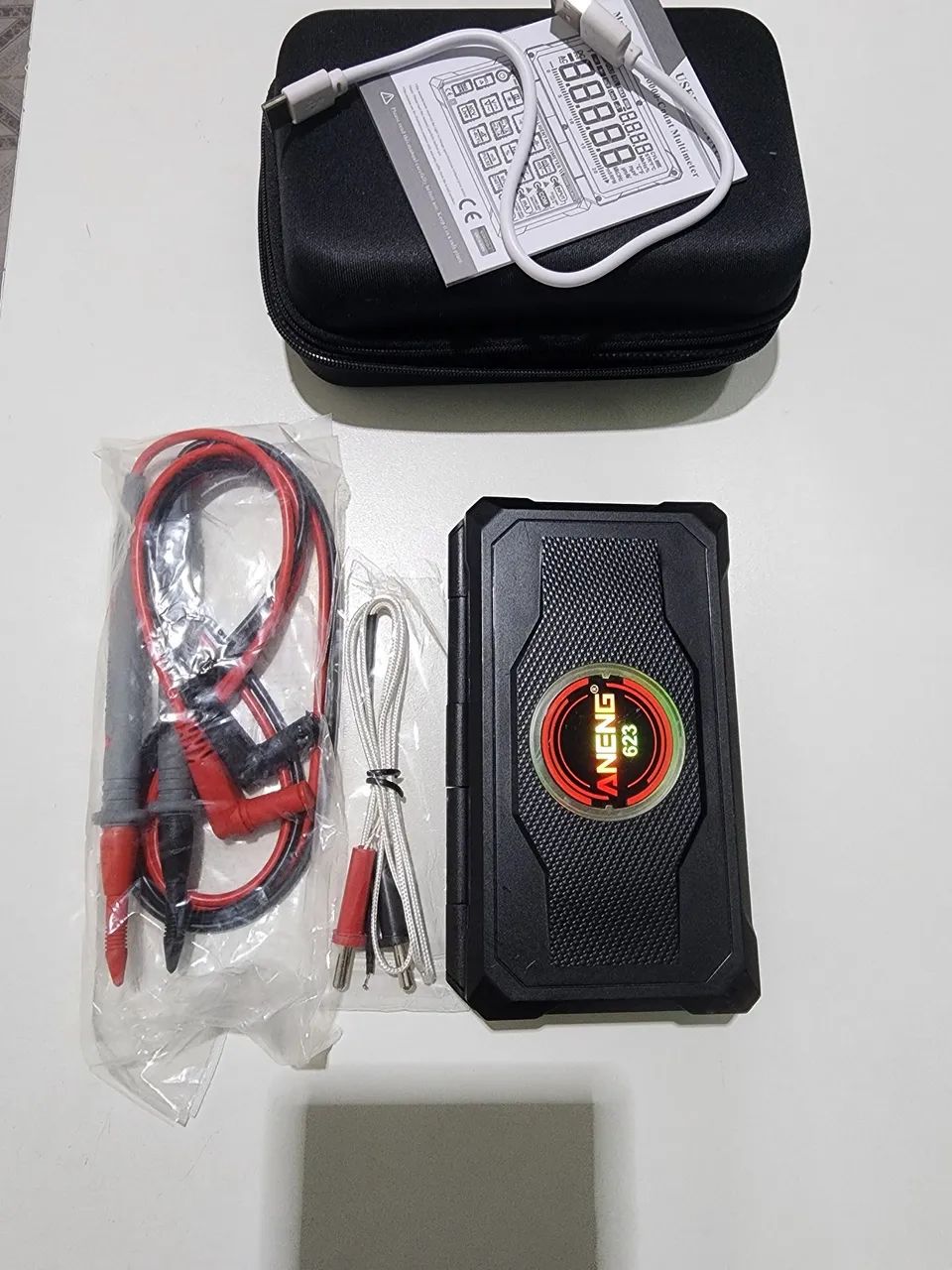 ANENG 623 MULTÍMETRO DIGITAL 20000 contagem  - Foto 4