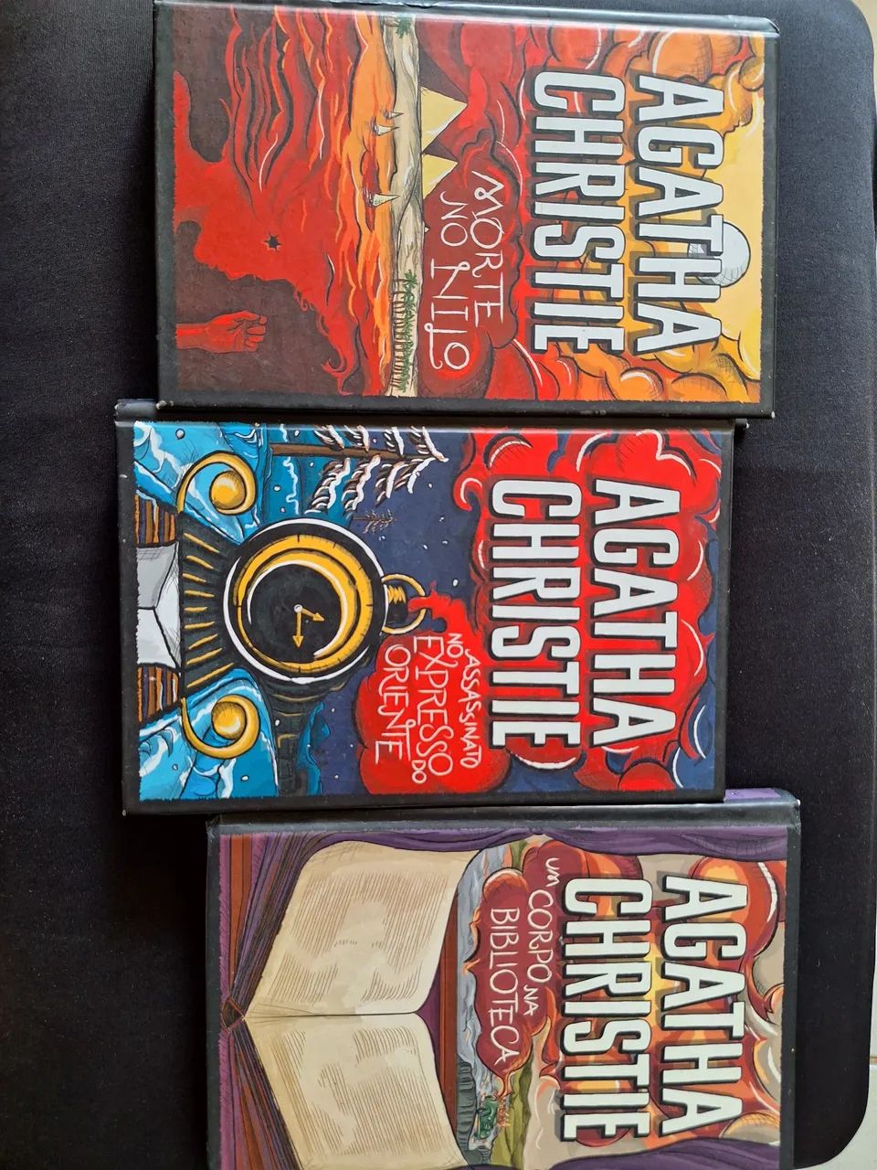 Agatha Christie - Box 3 livros capa dura