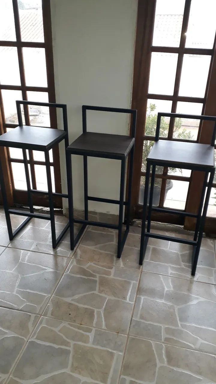 Banqueta em aço novas - Foto 4