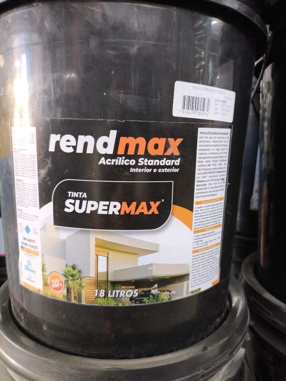 Tinta Acrílica 18L Cinza Titanium R$159,90 pix - Foto 2