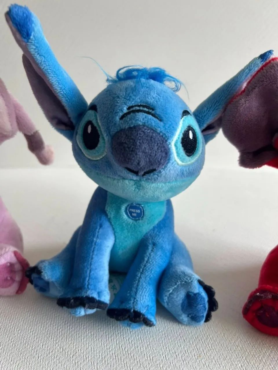Stitch Lotinho os tres 16 cm eles falam em ingles - Foto 3