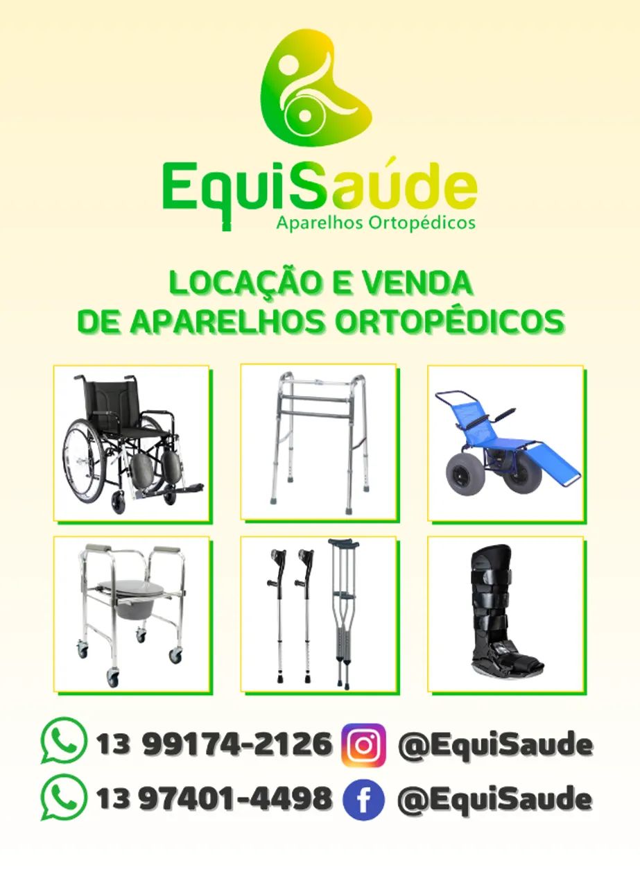 Locação Muletas Auxiliar e Canadense - Foto 2