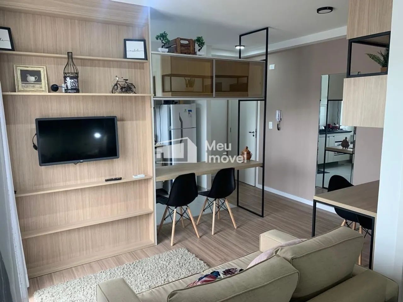 LUC Aluga Apartamento Stúdio /Loft Totalmente Mobiliado com 35m²- Sacada -  Jardim Aquariu - Foto 14