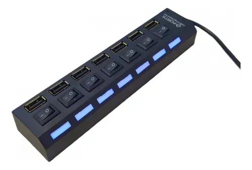 Hub USB 7 Portas Kapbom - Conecte Tudo Com Facilidade - Foto 5