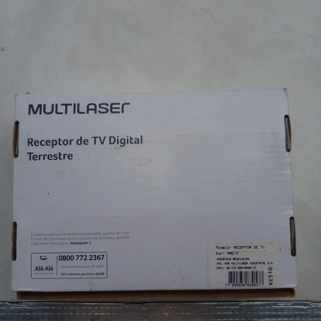 Receptor de TV Multilaser novo.