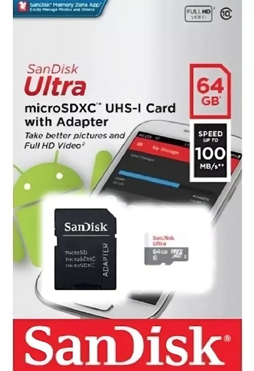 Cartão de Memória Ultra SD 64GB P/câmeras Wi-fi - Foto 4