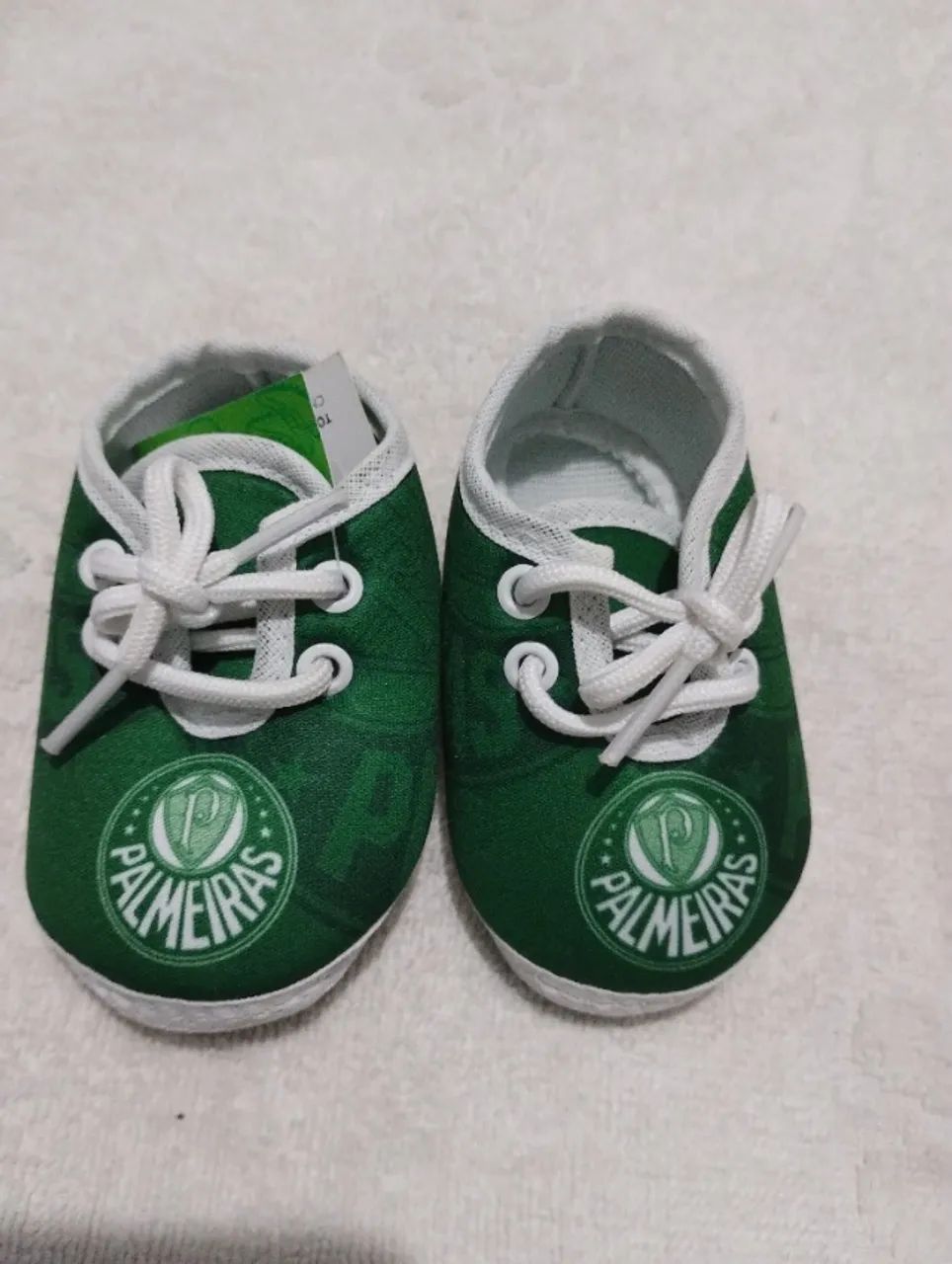 Sapato bebê time palmeiras