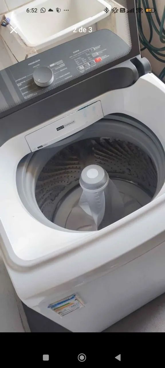 .máquina de lavar nova 