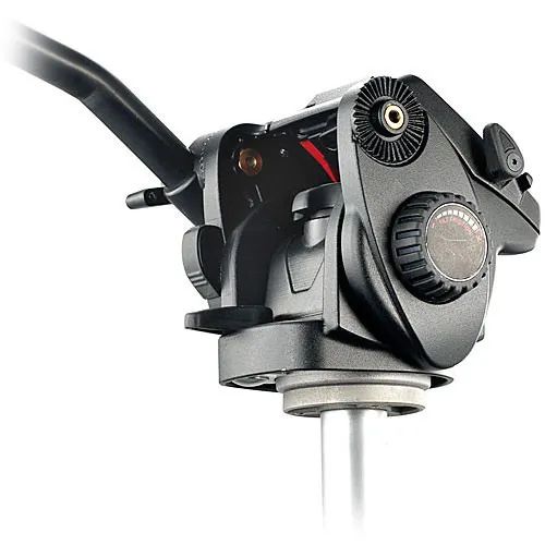 Cabeça Hidraúlica Tripé Manfrotto 501 HDV Profissional  - Foto 4