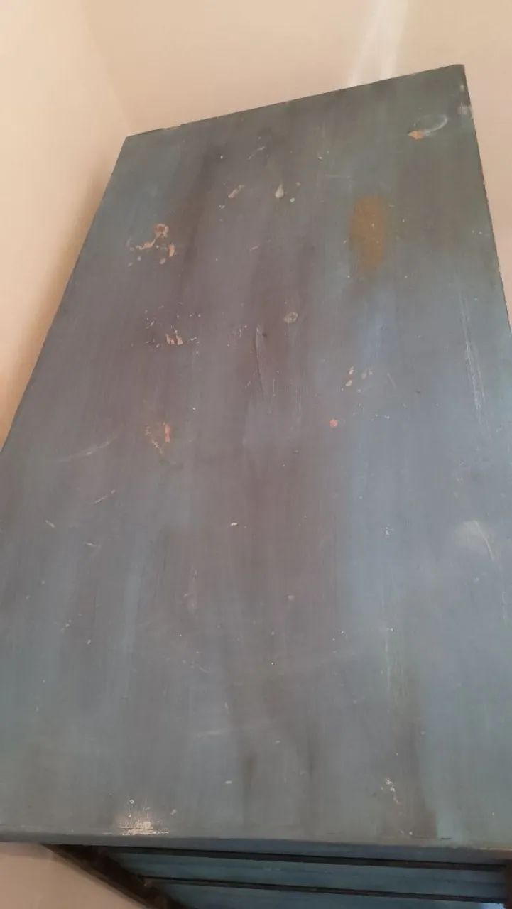 Cômoda antiguidade pintada a mão  - Foto 5