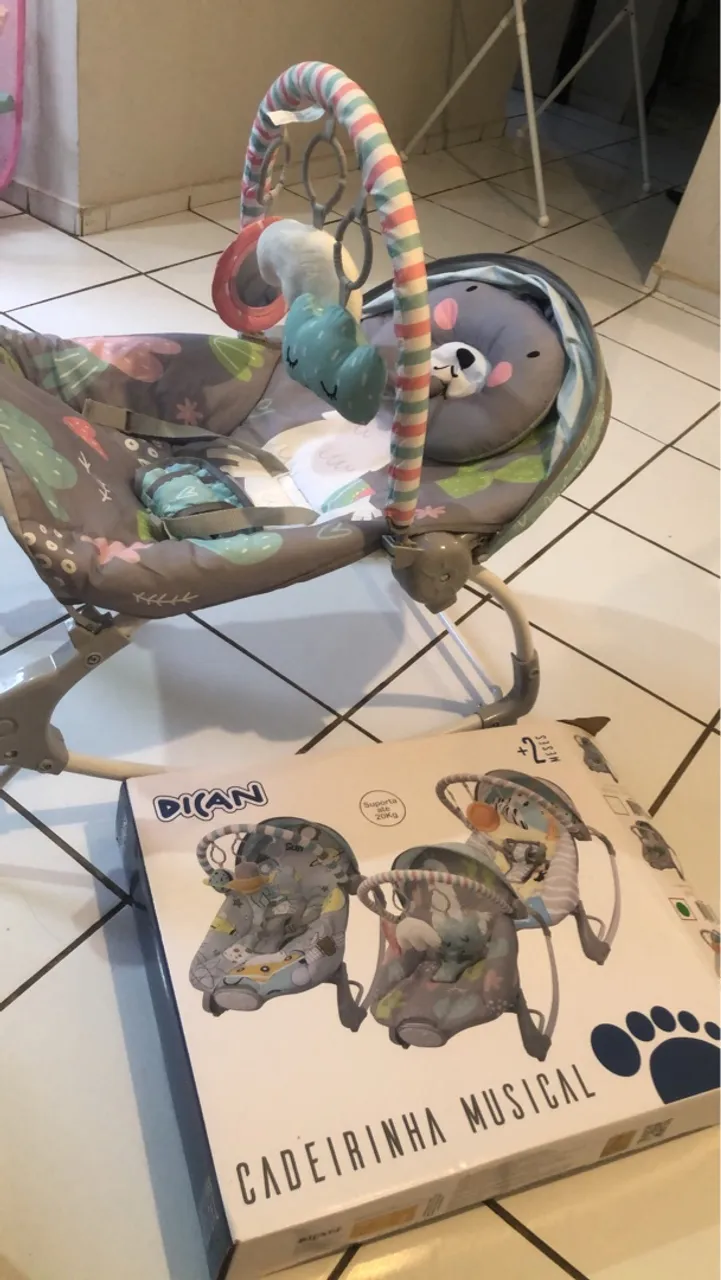Cadeirinha Musical Dican para Bebê