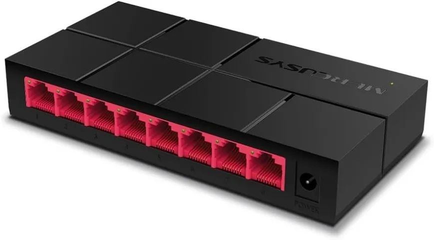Switch 8 Portas Mercusys 10/100/1000 Mbps Ms108g