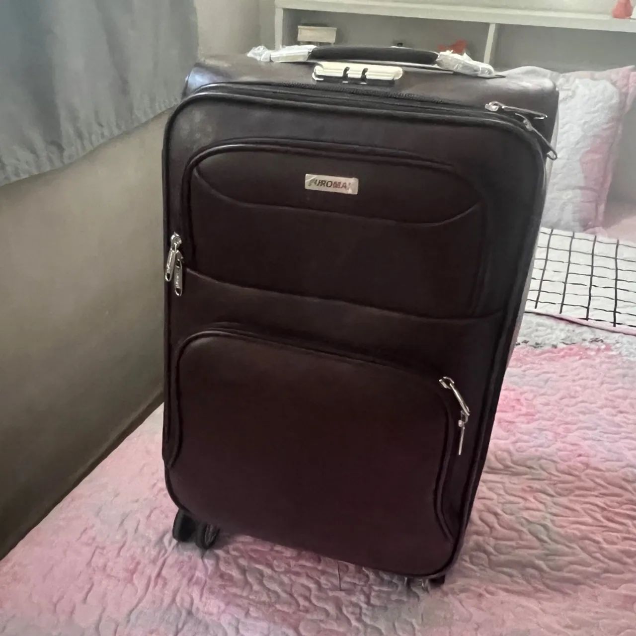 Mala Euromax tipo Couro Alto padrão 10kg NOVA