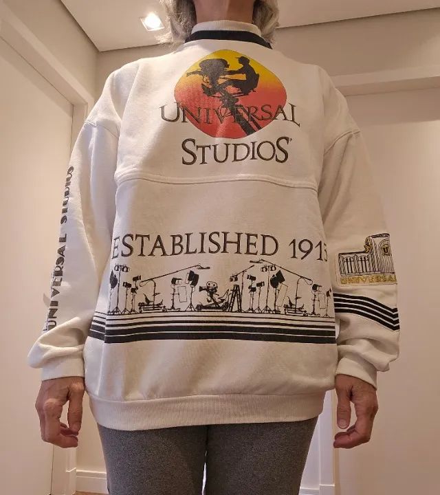 Moletom Universal Studios branco