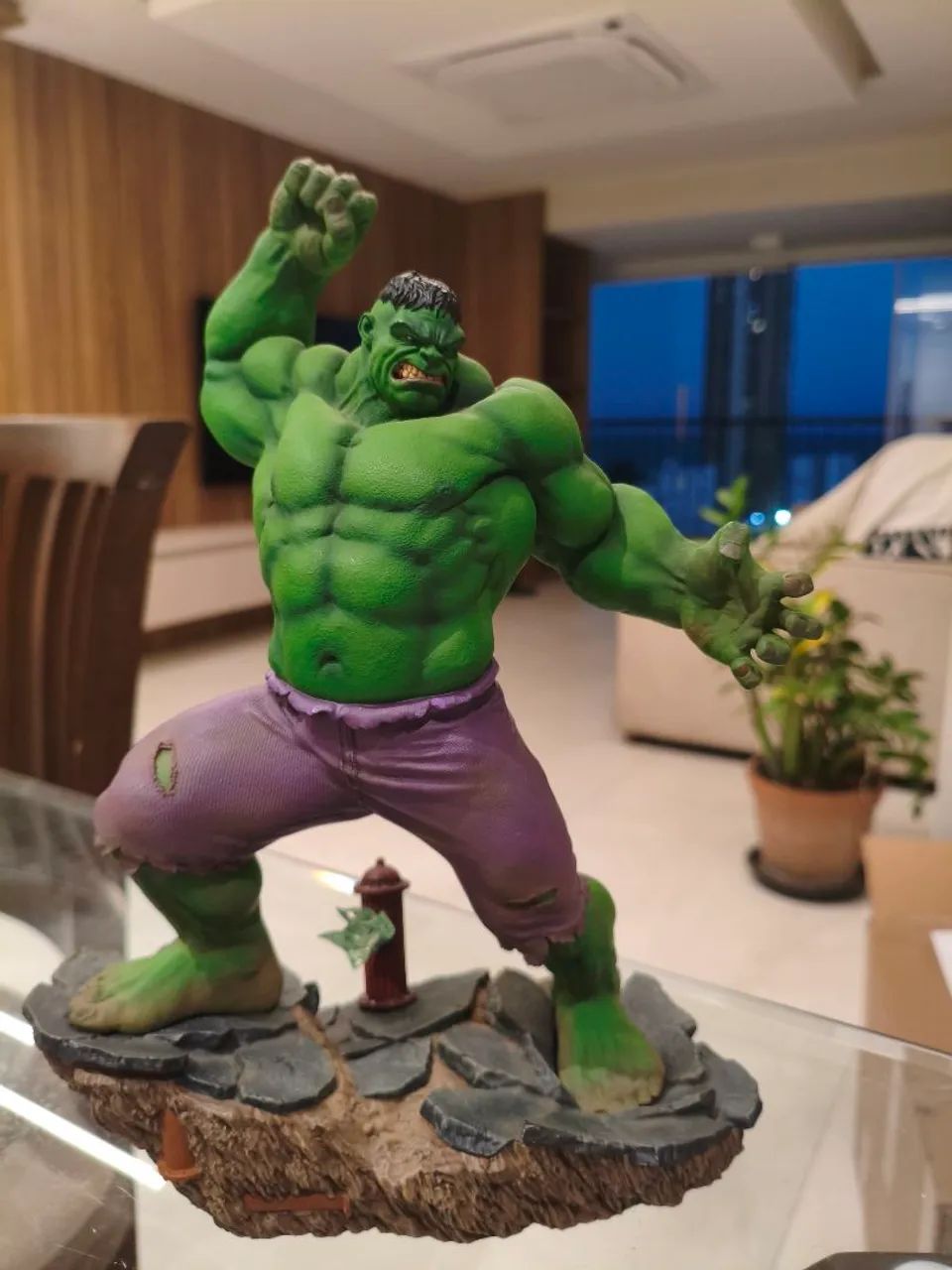 Hulk comics 1/10 Iron studios sem caixa65580490294787123