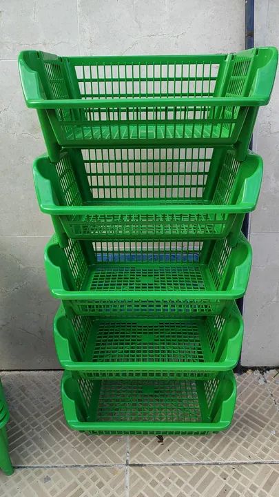 Estante de Plástico para Loja - 5 Andares - Foto 2