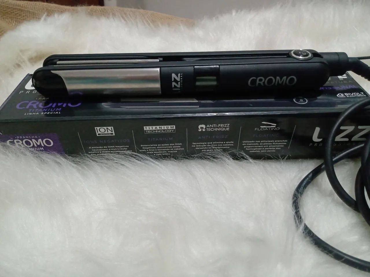 Prancha Lizz Croma Titanium