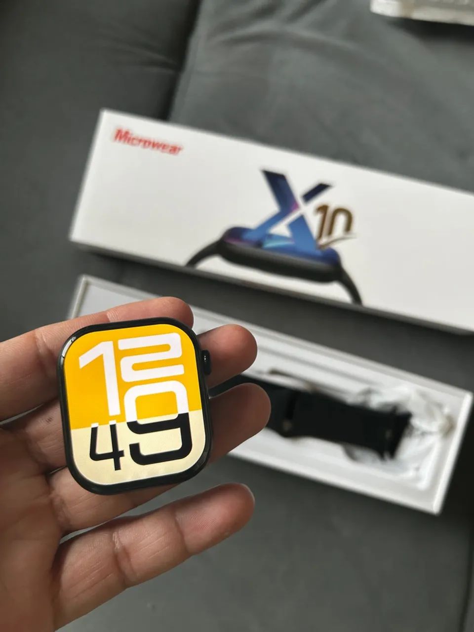 Smartwatch x10 lançamento 