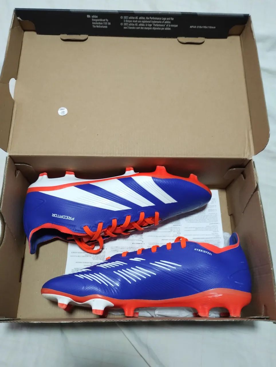 Chuteira Adidas Predator Azul - Original - Foto 5